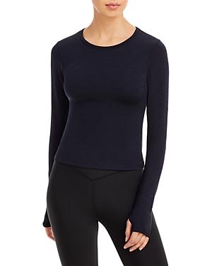 Beyond Yoga Heather Rib Protect Me Sun Shirt