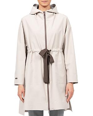 Peserico High/low Drawstring Waist Coat