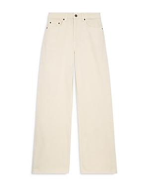 The Kooples High Waist Wide Leg Jeans