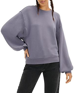 Ugg Brook Balloon Sleeve Crewneck Sweatshirt