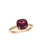 Bloomingdale's Cushion Cut Rhodolite Garnet & Diamond Ring In 14k Rose Gold - 100% Exclusive