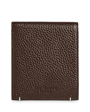 Ted Baker Color Blocked Leather Bifold Wallet