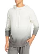 Atm Anthony Thomas Melillo Pima Cotton Pique Ombre Dip Dyed Hoodie