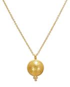Gurhan 24k/22k/18k Yellow Gold Diamond Amulet Pendant Necklace, 16-18