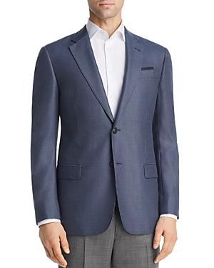 Emporio Armani Micro-checked Regular Fit Jacket