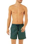 Vilebrequin Swirling Stars Print Swim Trunks
