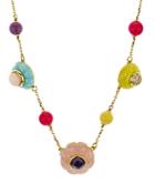Kate Spade New York Multicolor Station Necklace, 16