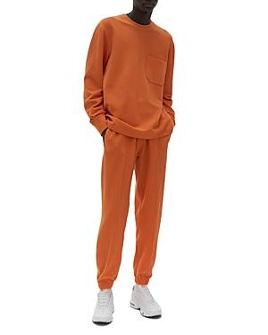 Helmut Lang Cotton Blend Waffle Knit Regular Fit Sweatpants