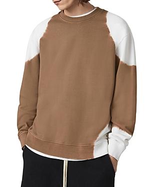 Allsaints Karter Cotton Tie Dye Regular Fit Sweatshirt