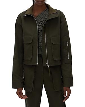 Helmut Lang Canvas Bomber Jacket