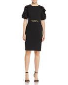 Adrianna Papell Embellished Ruffle Dress - 100% Exclusive