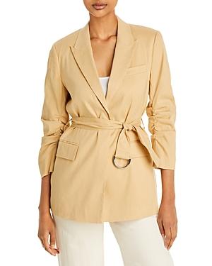 Derek Lam 10 Crosby Harrison Gathered Sleeve Blazer