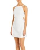 French Connection Whisper Side Cutout Dress