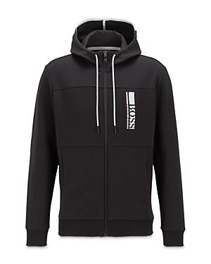 Boss Saggy Zip Up Hooded Sweater