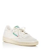 Reebok Women's Club C 85 Vintage Leather Lace Up Sneakers