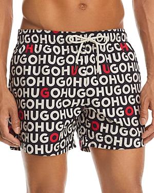 Hugo Tortuga Logo Swim Trunks