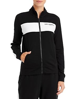 Karl Lagerfeld Paris Color Blocked Jacket