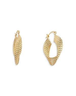 Shashi Theodora Twist Multi Row Hoop Earrings