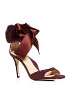 Marion Parke Women's Lucille Suede & Fur High-heel Sandals