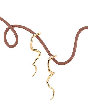 Cult Gaia Drea Spiral Drop Earrings