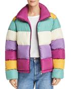Glamorous Multicolored Puffer Jacket