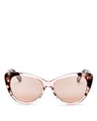 Kate Spade New York Wherein Mirrored Cat Eye Sunglasses, 54mm