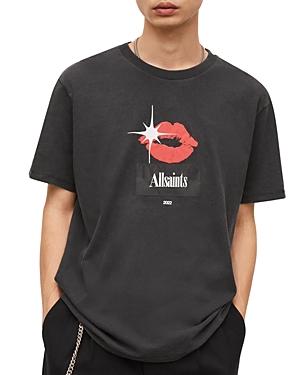 Allsaints Kiss Graphic Crewneck Tee