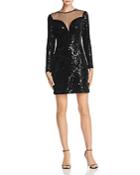 Michael Michael Kors Sequined Velvet Mini Dress