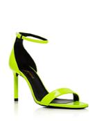 Saint Laurent Women's Neon High-heel Sandals