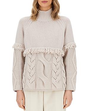 Weekend Max Mara Colmo Fringe Wool Sweater