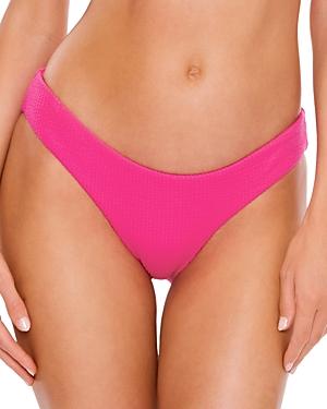 Becca By Rebecca Virtue Textured Bikini Bottom