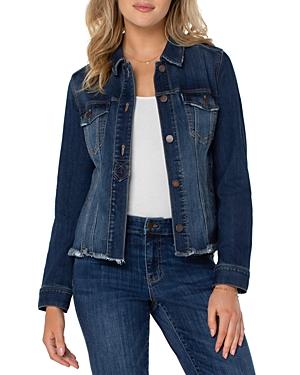 Liverpool Los Angeles Distressed Denim Jacket