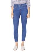 Nydj Ami Skinny Jeans In Batik Blue