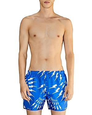 Neil Barrett Crazy Bolts Swim Trunks