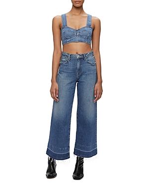 Jonathan Simkhai Hayden Denim Crop Top