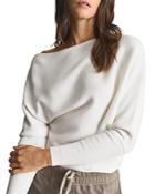 Reiss Laylah Waffle Knit Sweater