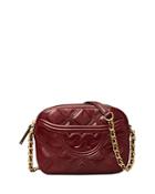 Tory Burch Fleming Mini Quilted Leather Camera Crossbody