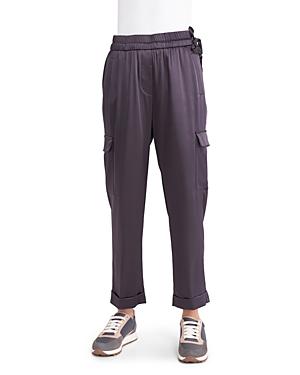 Peserico Women's Cargo Pocket Trousers