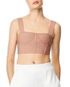 Herve By Herve Leger Bustier Cropped Top