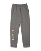 Lacoste L!ve Cotton Fleece Embroidered Regular Fit Jogger Pants