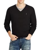 Polo Ralph Lauren Washable Cashmere V-neck Sweater - 100% Exclusive