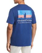 Vineyard Vines Fishing American Flag Tee