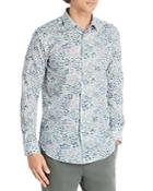 Paul Smith Floral Print Slim Fit Sport Shirt