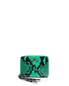 Zadig & Voltaire Mini Embossed Leather Wallet