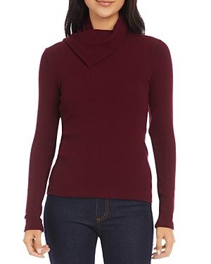 Karen Kane Draped Turtleneck Sweater