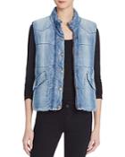 Bella Dahl Quilted Chambray Vest
