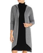 Eileen Fisher Cashmere Hooded Duster Cardigan