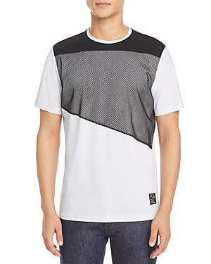 Karl Lagerfeld Paris Fabric Block Tee