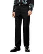 The Kooples Black Belted Black Suit Trousers