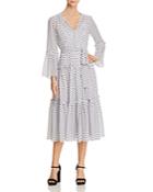 Michael Michael Kors Dot-print Tiered Midi Dress - 100% Exclusive